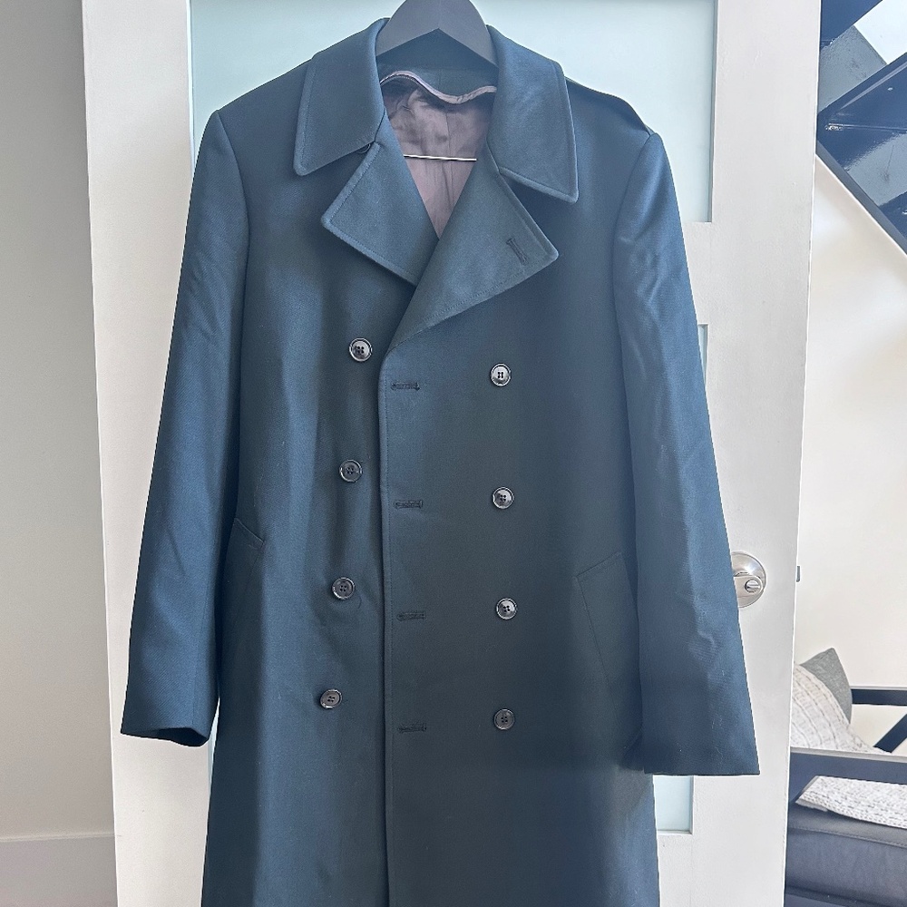 Forest Green Trench Coat